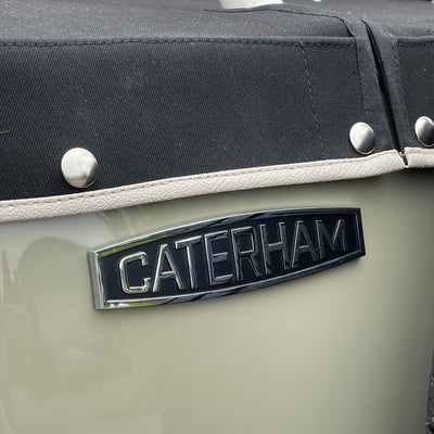 21/21 CATERHAM SUPER SEVEN 1600 STANDARD CHASSIS - SAXONY GREY & OXFORD WHITE WITH BISCUIT MUIRHEAD LEATHER