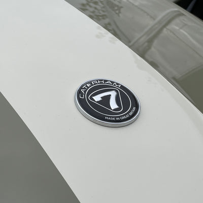 21/21 CATERHAM SUPER SEVEN 1600 STANDARD CHASSIS - SAXONY GREY & OXFORD WHITE WITH BISCUIT MUIRHEAD LEATHER