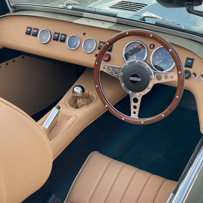 CATERHAM SUPER SEVEN 2000 STANDARD CHASSIS - SAXONY GREY & OXFORD WHITE WITH BISCUIT MUIRHEAD LEATHER