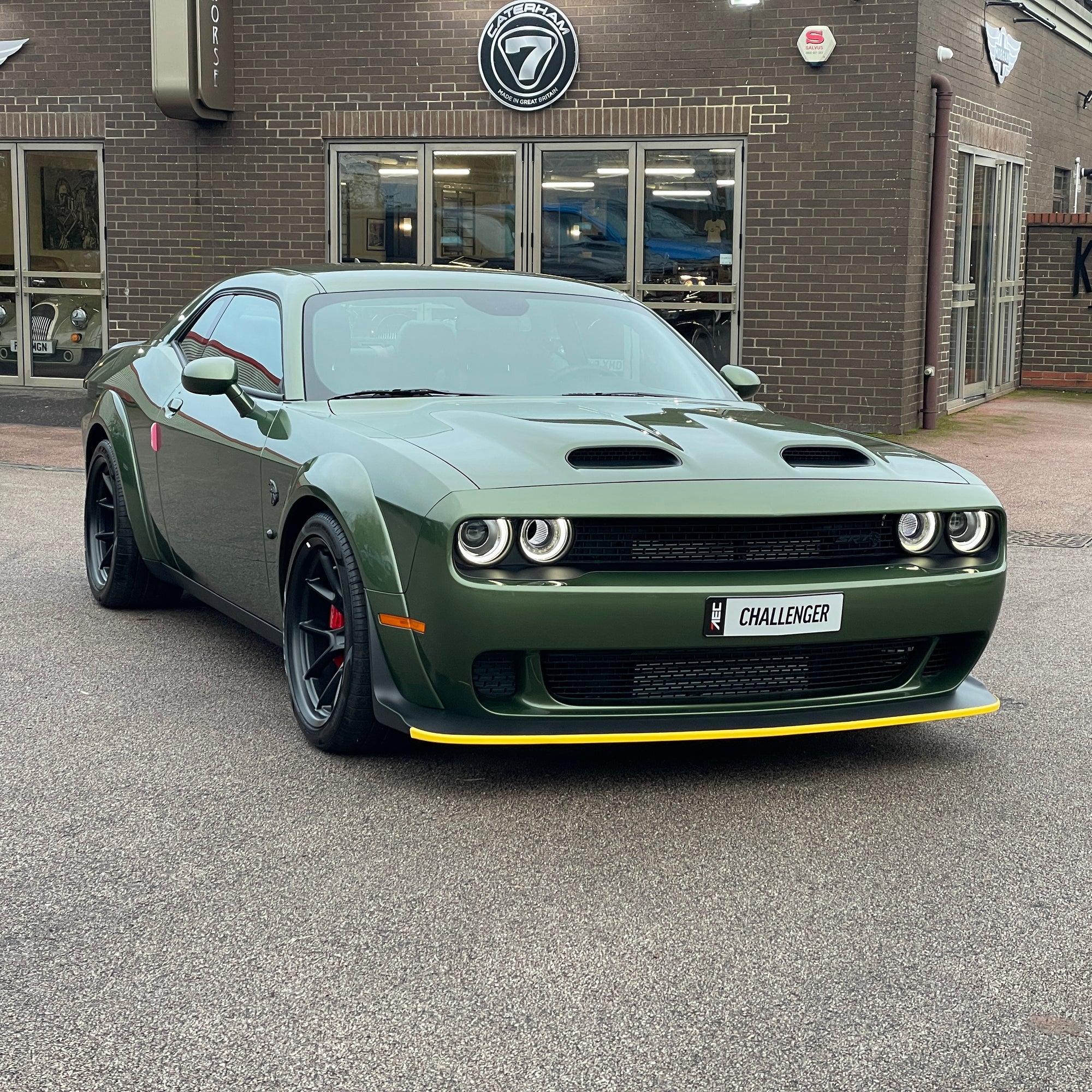DODGE SRT HELLCAT REDEYE JAILBREAK WIDEBODY LAST CALL - F8 GREEN WITH BLACK