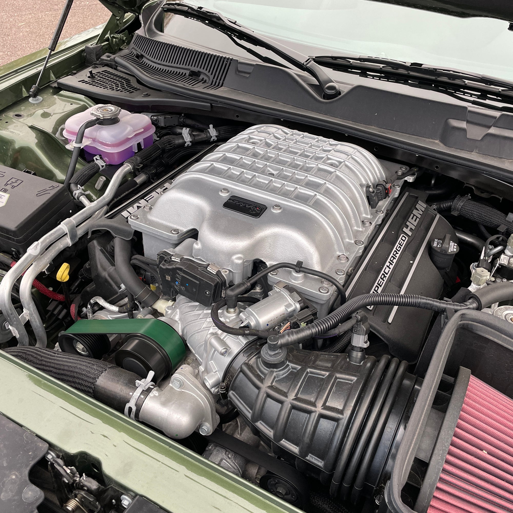 DODGE SRT HELLCAT REDEYE JAILBREAK WIDEBODY LAST CALL - F8 GREEN WITH BLACK