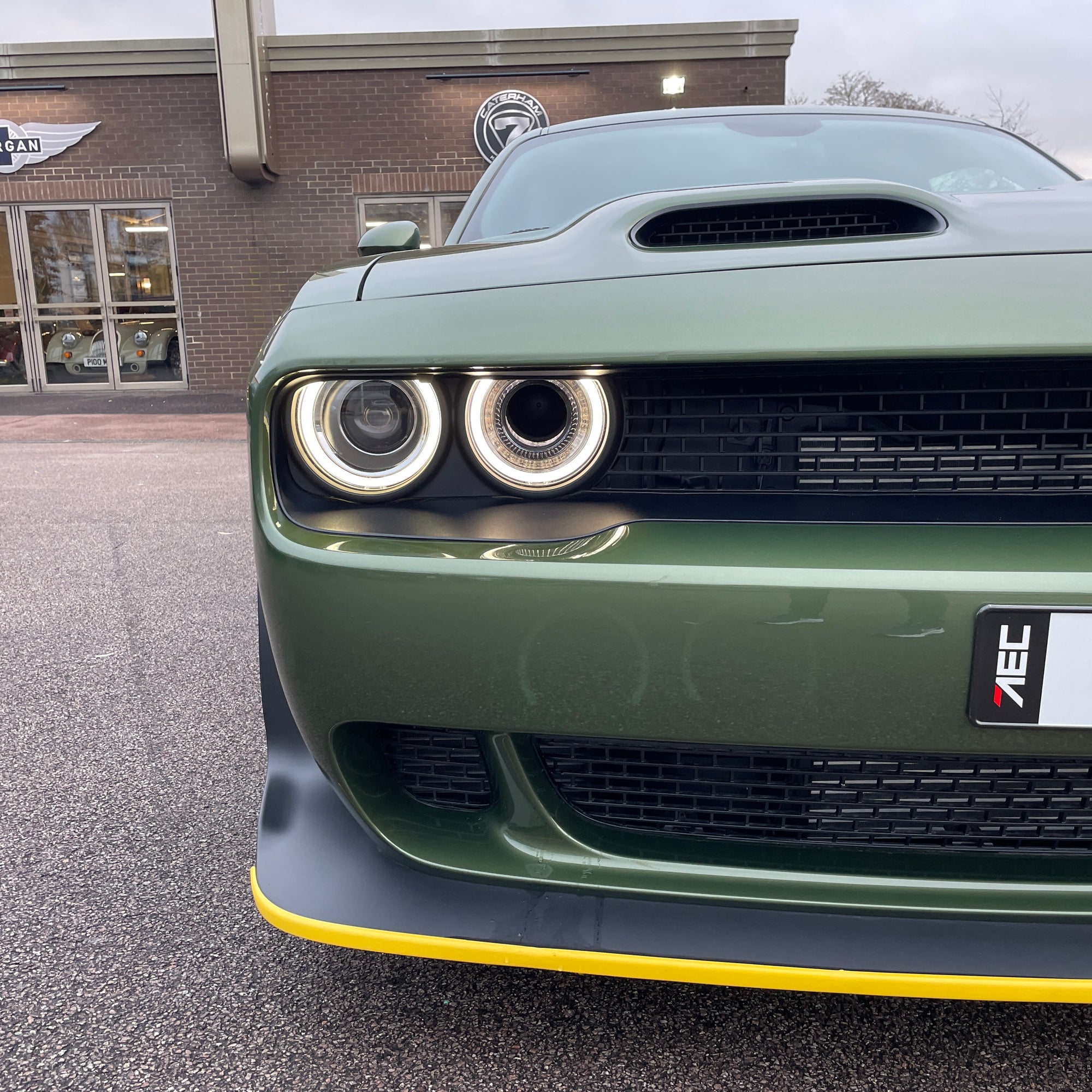 DODGE SRT HELLCAT REDEYE JAILBREAK WIDEBODY LAST CALL - F8 GREEN WITH BLACK