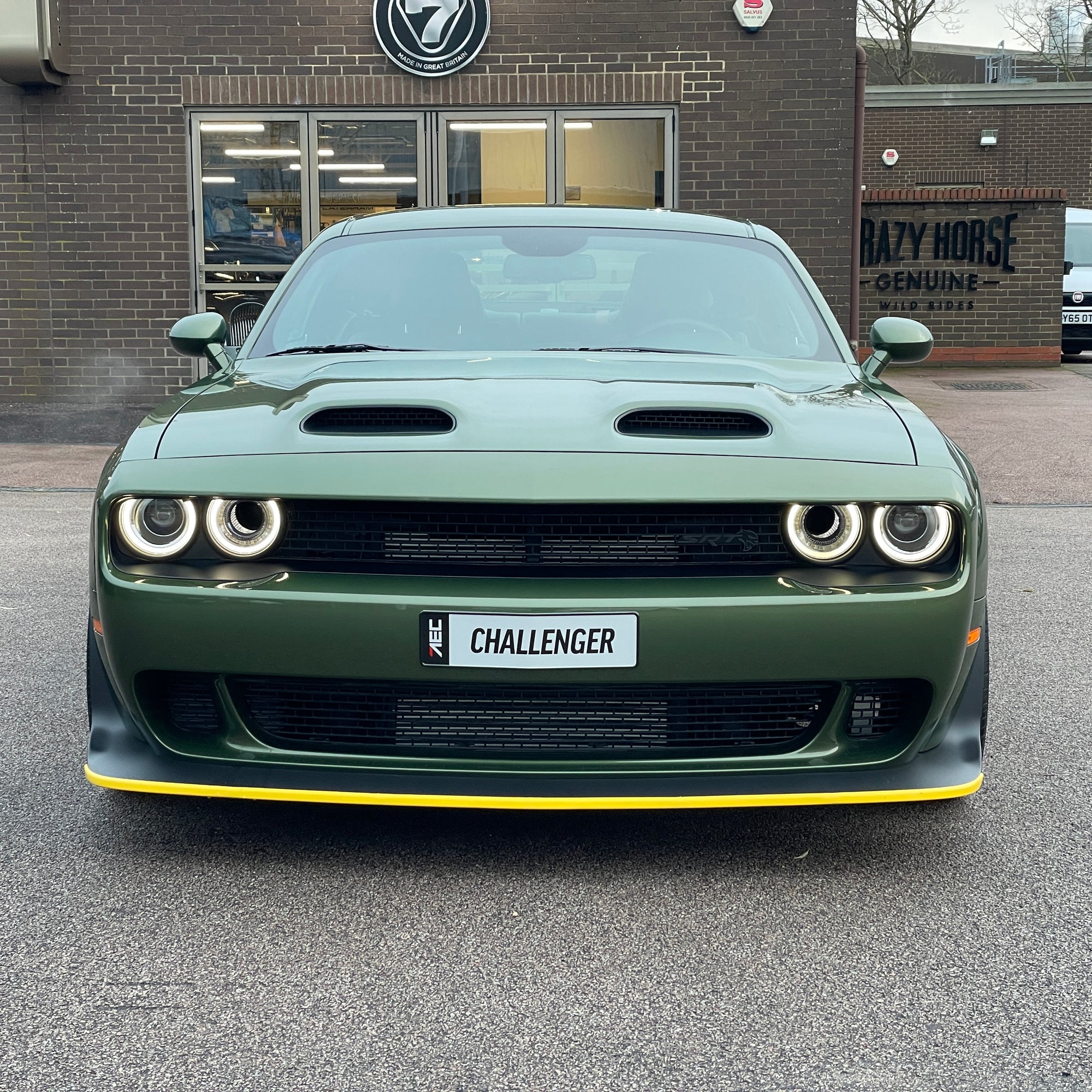 DODGE SRT HELLCAT REDEYE JAILBREAK WIDEBODY LAST CALL - F8 GREEN WITH BLACK