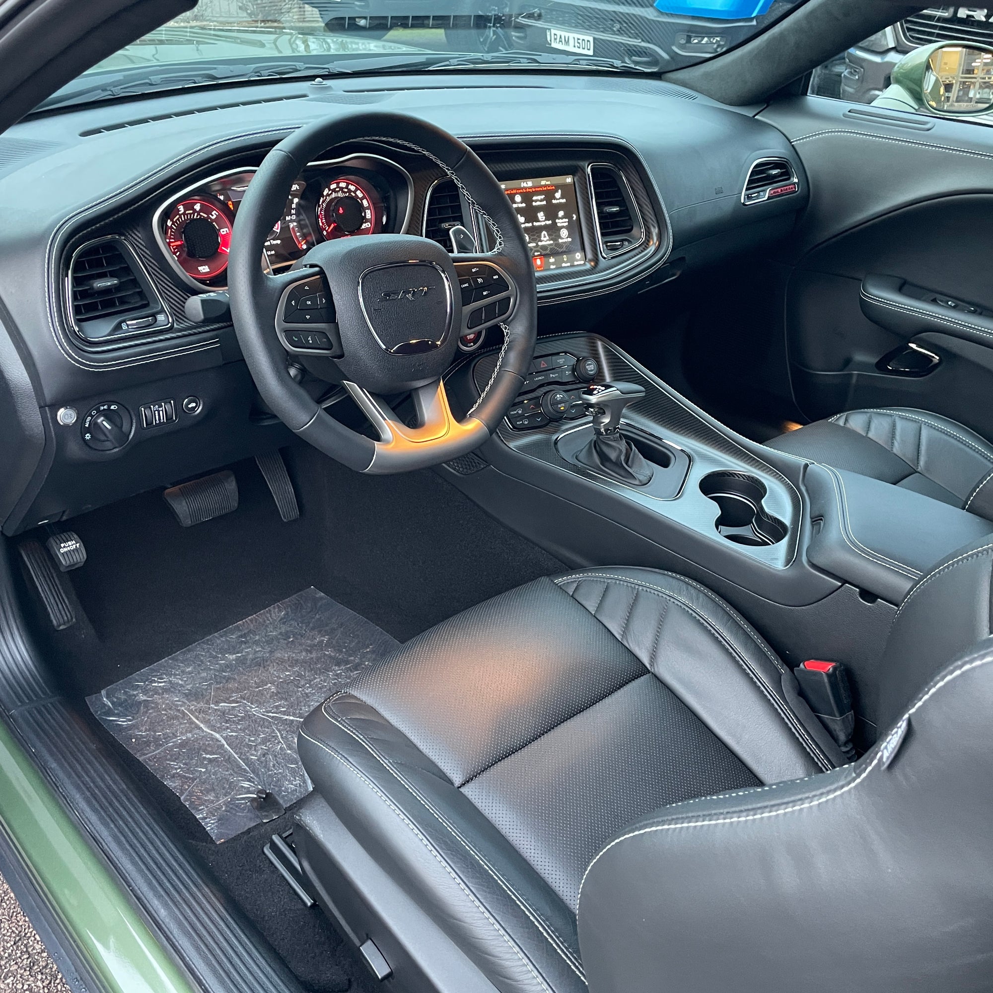 DODGE SRT HELLCAT REDEYE JAILBREAK WIDEBODY LAST CALL - F8 GREEN WITH BLACK