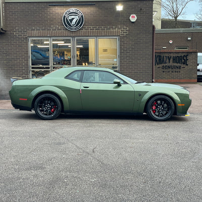 DODGE SRT HELLCAT REDEYE JAILBREAK WIDEBODY LAST CALL - F8 GREEN WITH BLACK