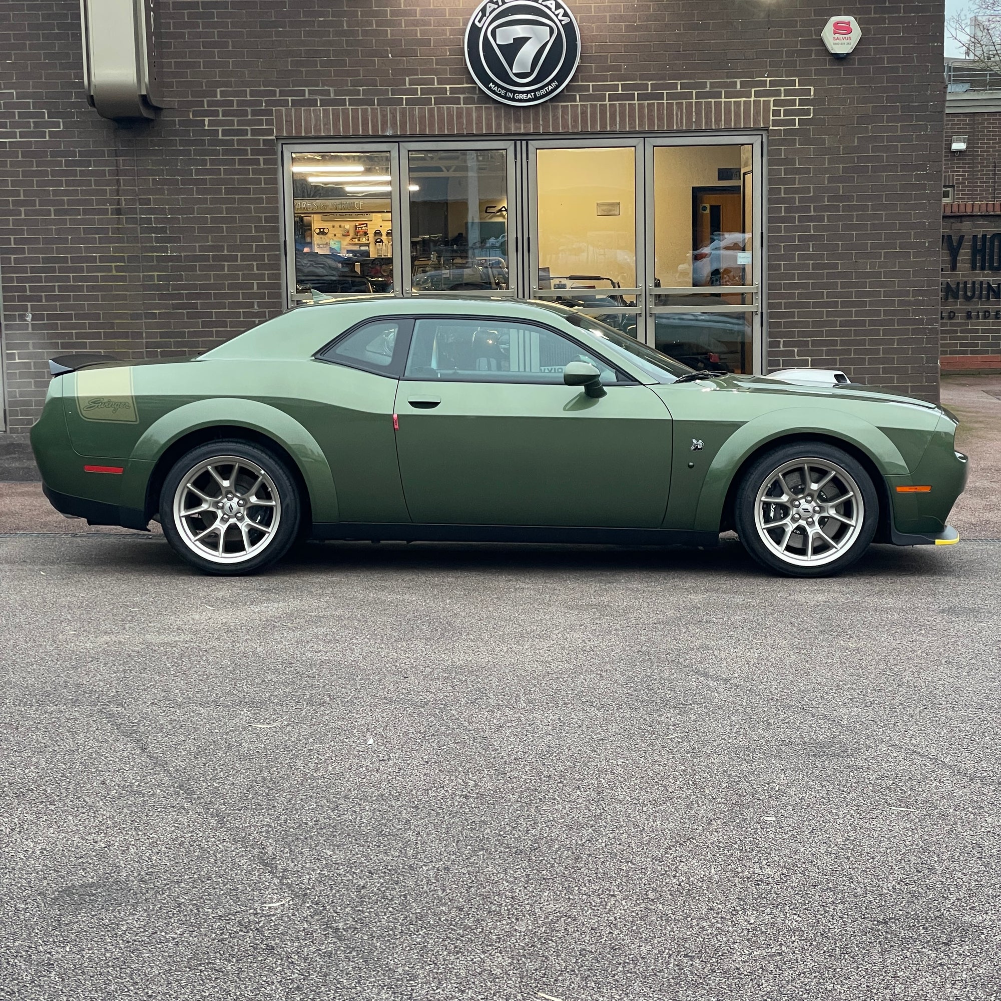 DODGE R/T SCAT PACK WIDEBODY SWINGER LAST CALL - F8 GREEN WITH BLACK