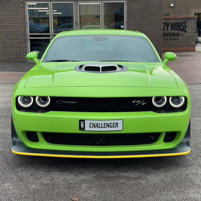 SOLD - DODGE CHALLENGER R/T SCAT PACK WIDEBODY - SWINGER LAST CALL  SUBLIME WITH BLACK