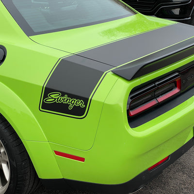 DODGE CHALLENGER R/T SCAT PACK WIDEBODY - SWINGER LAST CALL  SUBLIME WITH BLACK