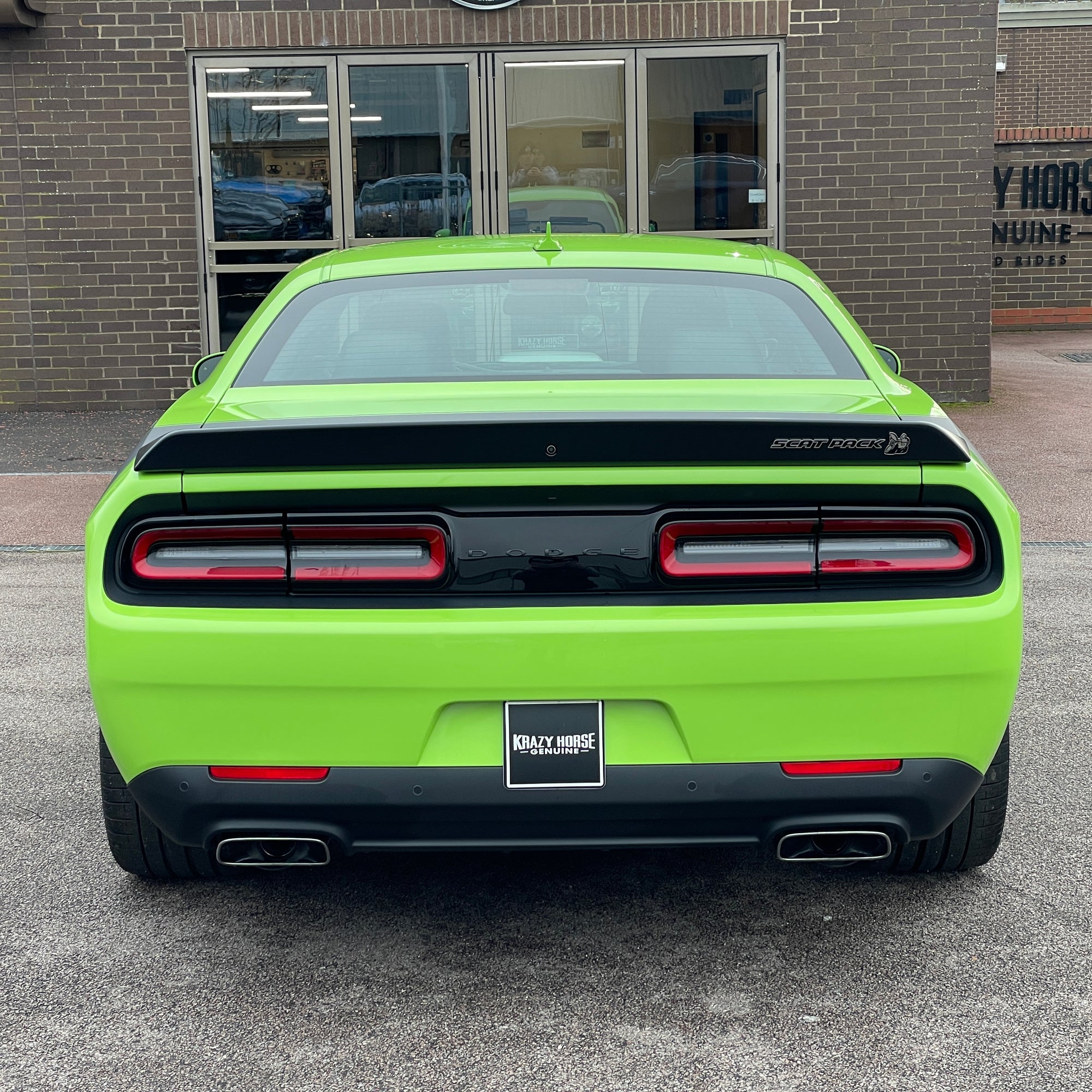 DODGE CHALLENGER R/T SCAT PACK WIDEBODY - SWINGER LAST CALL  SUBLIME WITH BLACK