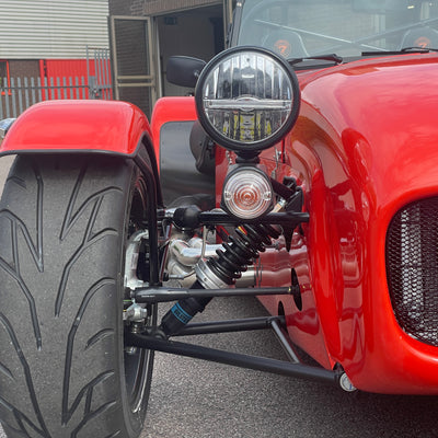 CATERHAM SEVEN 420R SV - ARANCIO ARGOS WITH BLACK