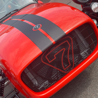 CATERHAM SEVEN 420R SV - ARANCIO ARGOS WITH BLACK