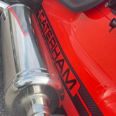 CATERHAM SEVEN 420R SV - ARANCIO ARGOS WITH BLACK