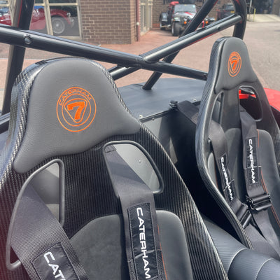 CATERHAM SEVEN 420R SV - ARANCIO ARGOS WITH BLACKCATERHAM SEVEN 420R SV - ARANCIO ARGOS WITH BLACK