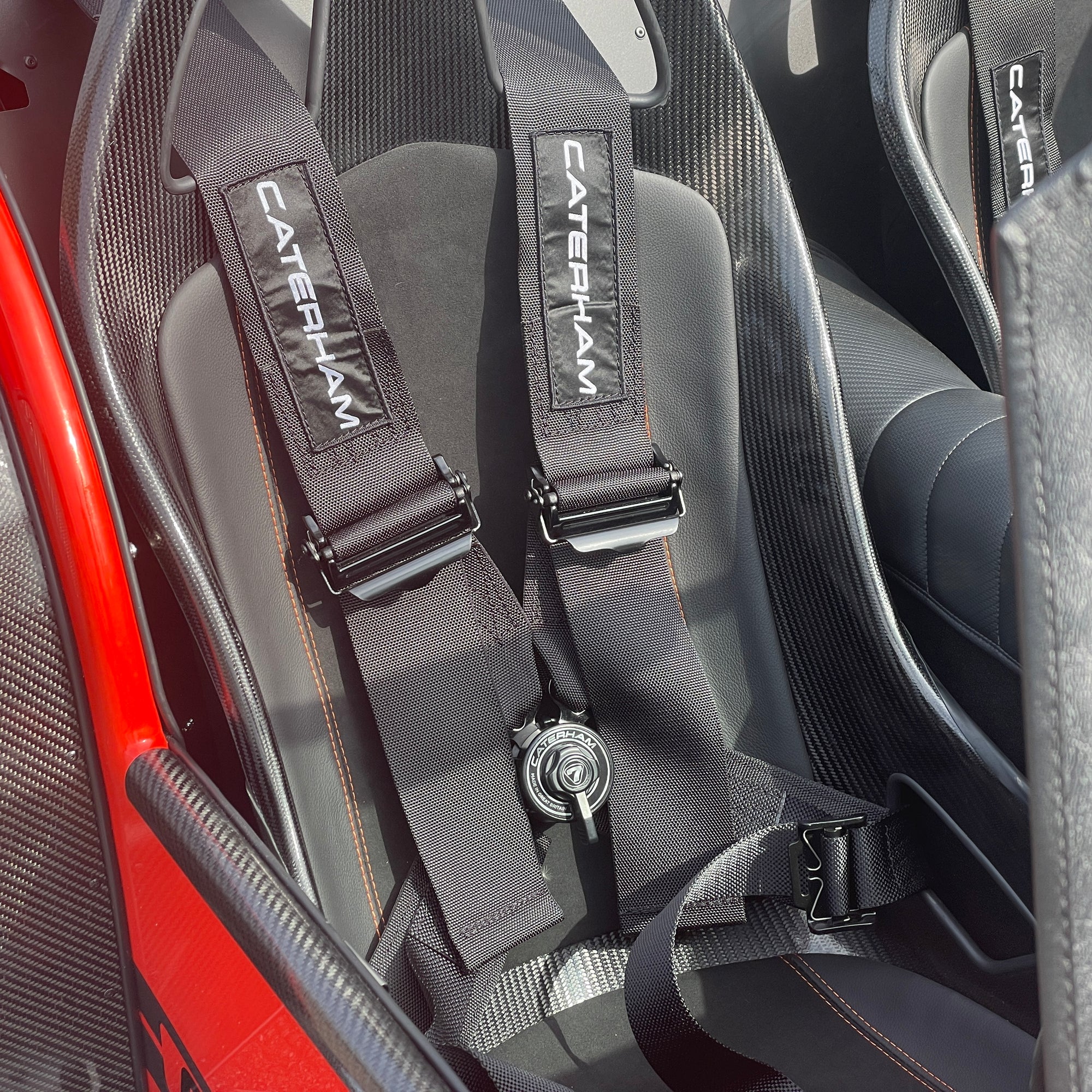 CATERHAM SEVEN 420R SV - ARANCIO ARGOS WITH BLACK