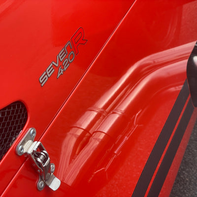 CATERHAM SEVEN 420R SV - ARANCIO ARGOS WITH BLACK