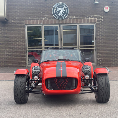 CATERHAM SEVEN 420R SV - ARANCIO ARGOS WITH BLACK