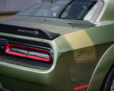 DODGE R/T SCAT PACK WIDEBODY SWINGER LAST CALL - F8 GREEN WITH BLACK