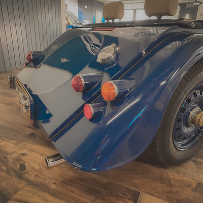 Morgan 4/4 80th Anniversary - 80th Anniversary Saxe Blue