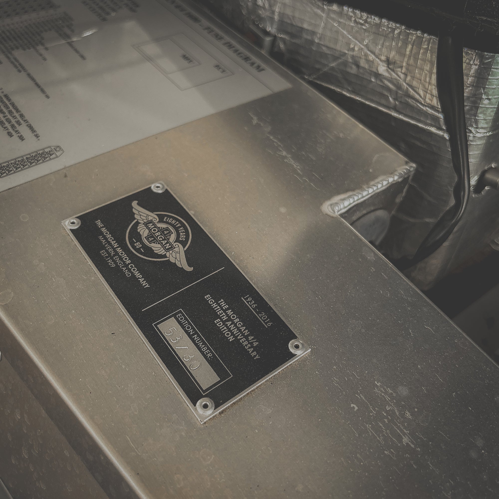 Morgan 4/4 80th Anniversary - 80th Anniversary Saxe Blue