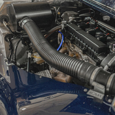 SOLD - Morgan Plus 4 Ford 2.0 duratech - Ferrari Midnight Blue