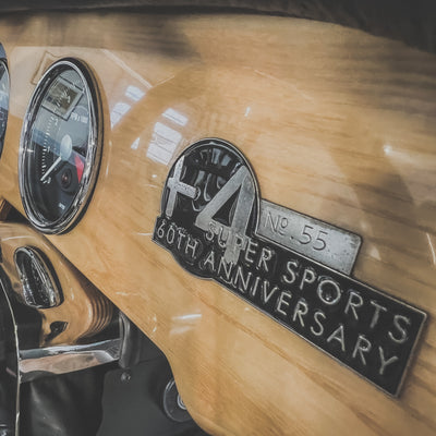 Morgan Plus 4 Super Sport No. 55 of 62 - Morgan old English white Interior