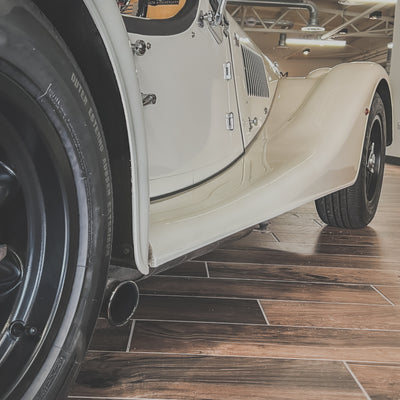 Morgan Plus 4 Super Sport No. 55 of 62 - Morgan old English white Interior