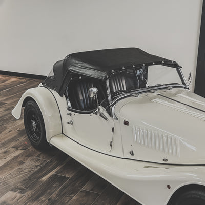 SOLD - Morgan Plus 4 Super Sport No. 55 of 62 - Morgan old English white Interior
