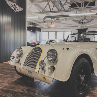 Morgan Plus 4 Super Sport No. 55 of 62 - Morgan old English white Interior