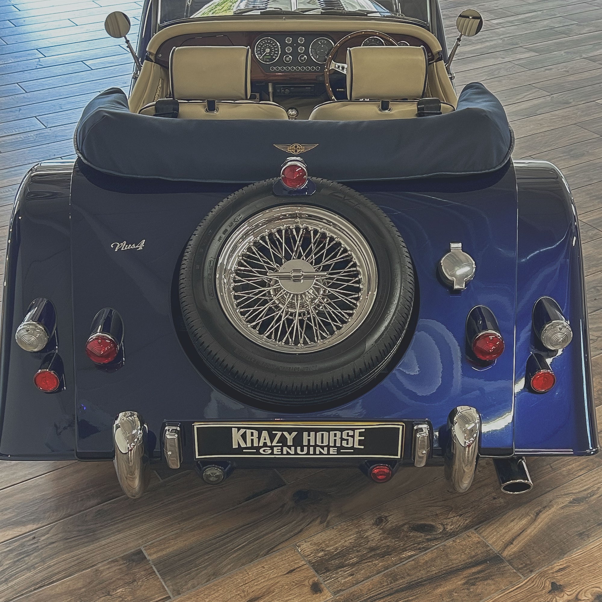 Morgan Plus 4 Ford 2.0 Twin Cam 16V - Midnight Blue Metallic