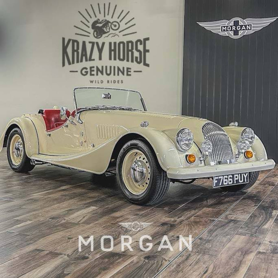 Morgan Plus 8 - Old English White