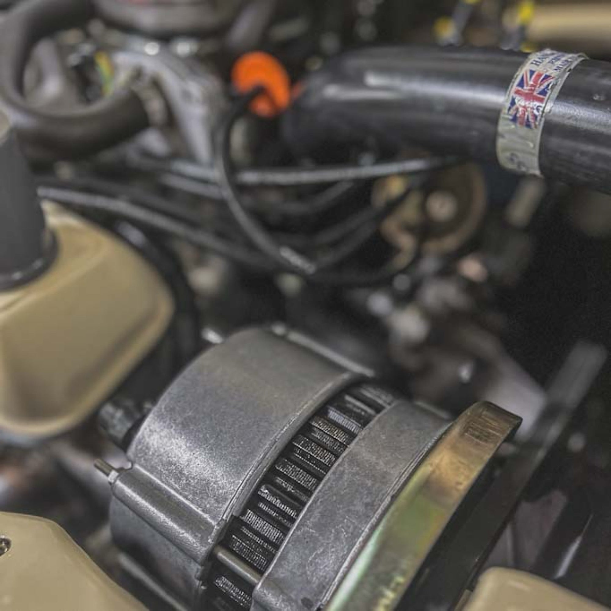 Morgan Plus 8 - Old English White