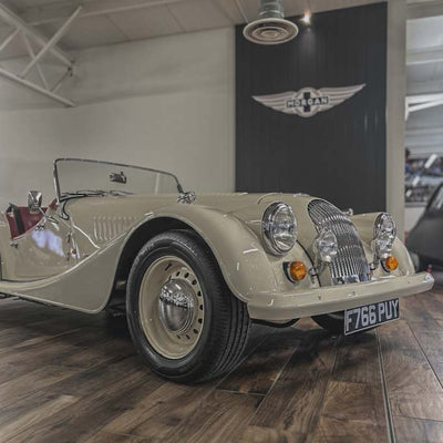 Morgan Plus 8 - Old English White