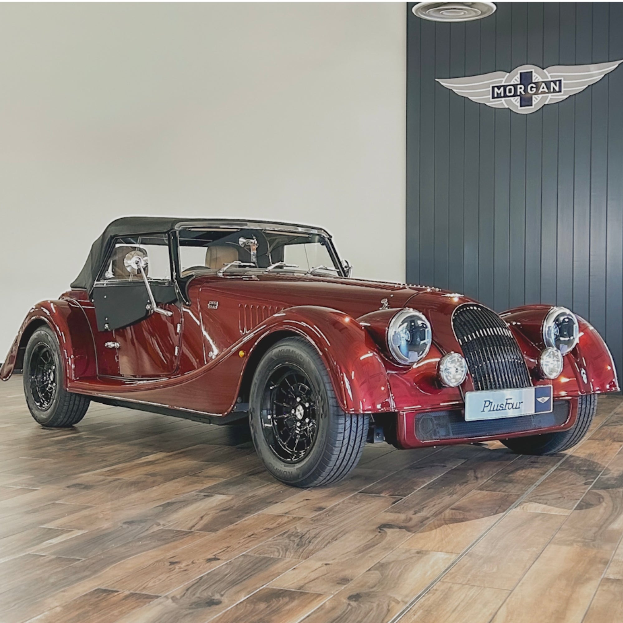 Morgan Plus 75th Four Auto - Acer Red Pearlescent