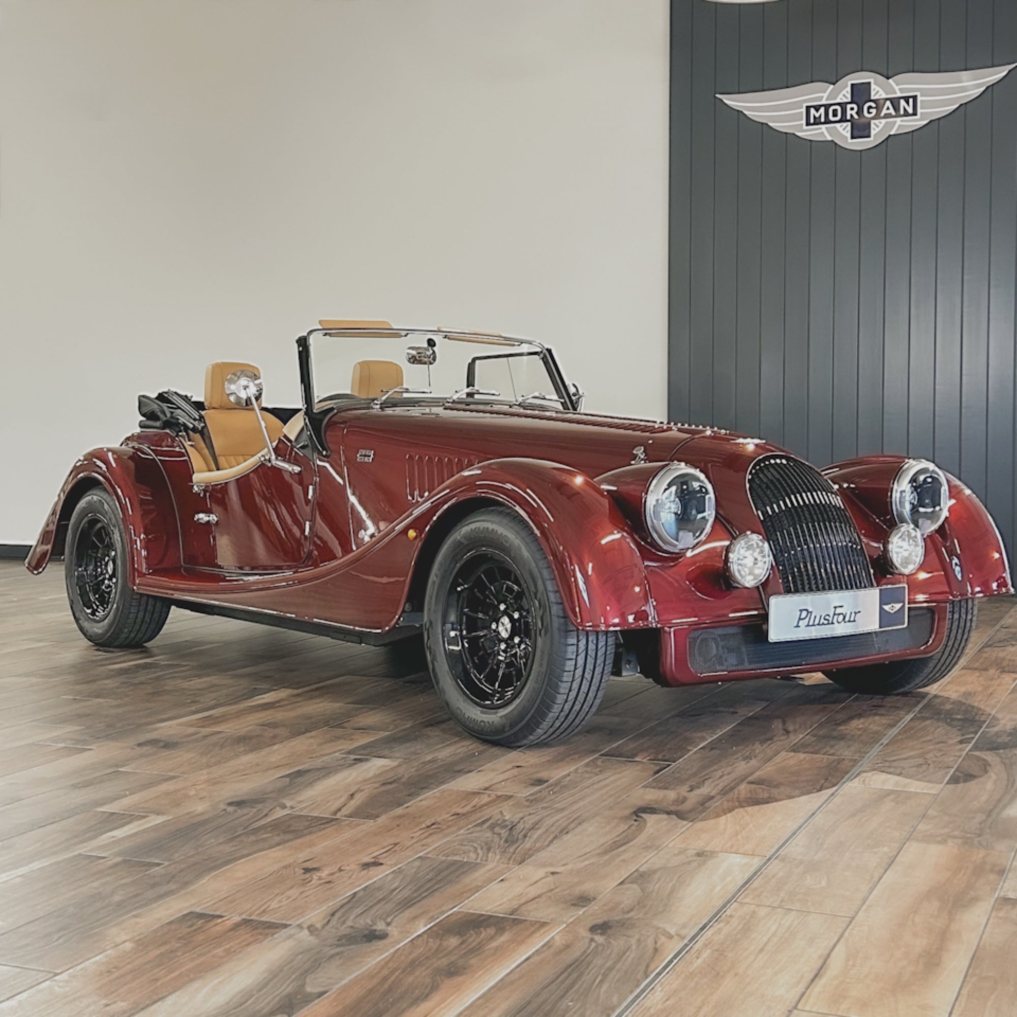 Morgan Plus 75th Four Auto - Acer Red Pearlescent