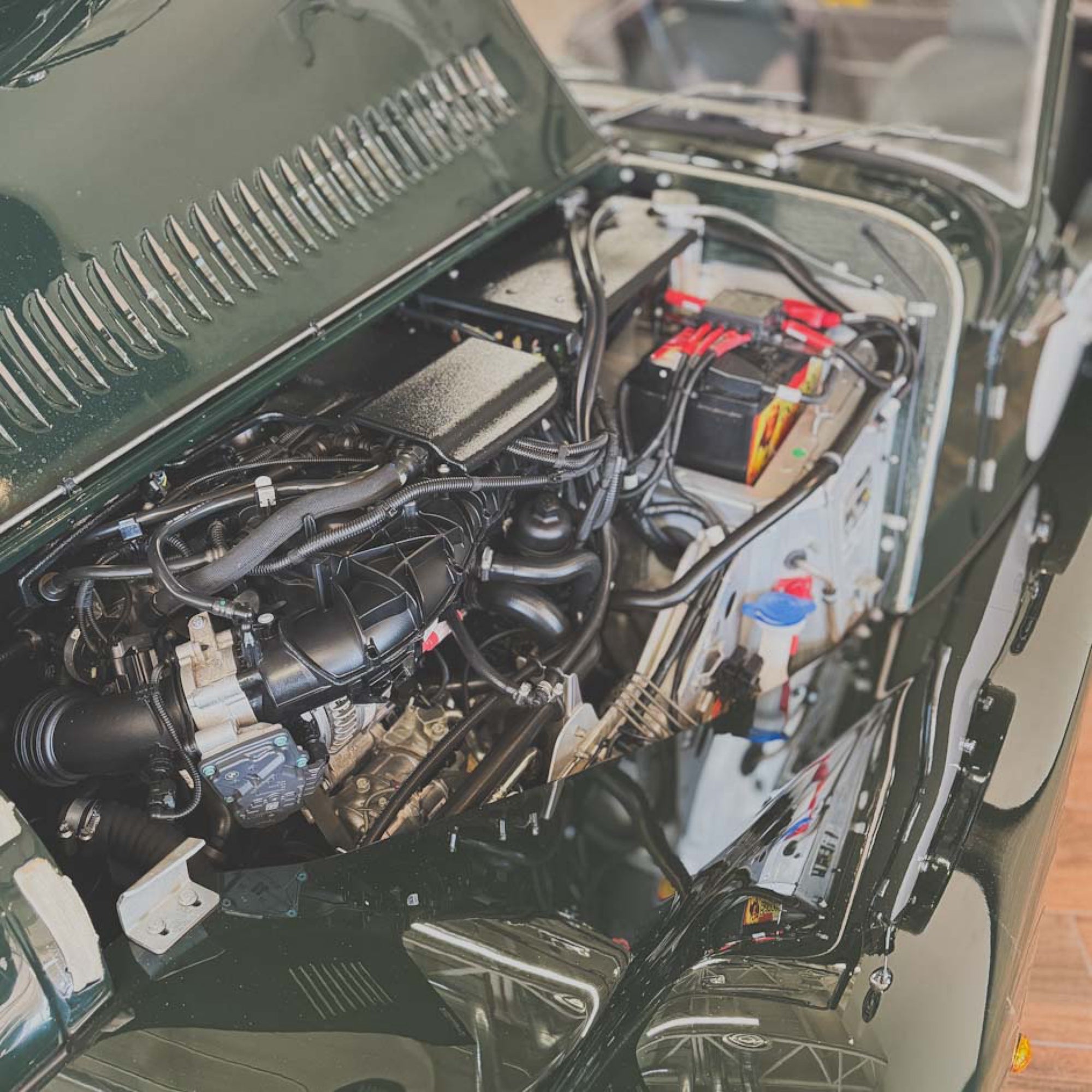 SOLD - Morgan Plus Four - Jet Green