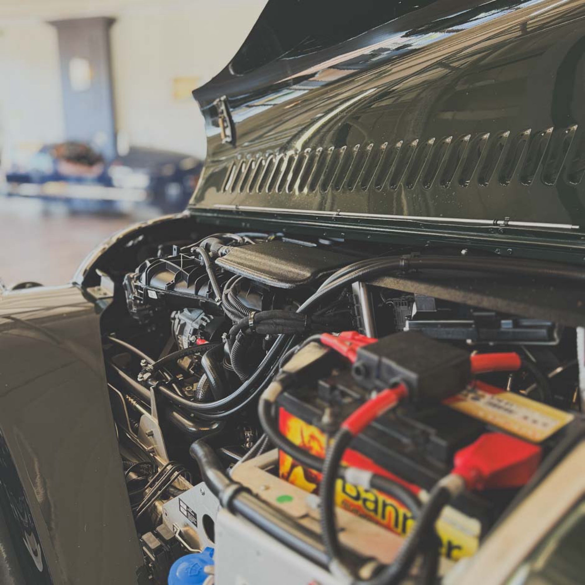 SOLD - Morgan Plus Four - Jet Green