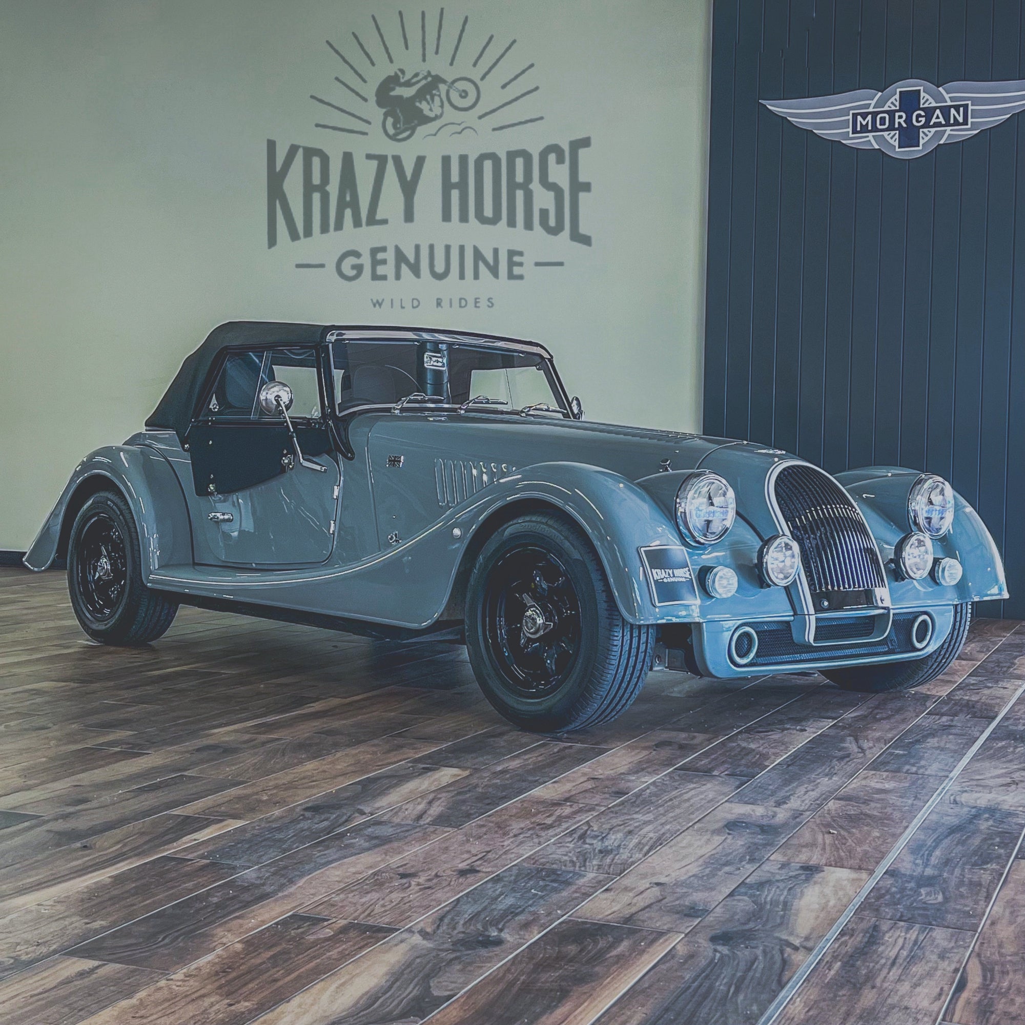 Morgan Plus Four WRP4 - Dove Grey
