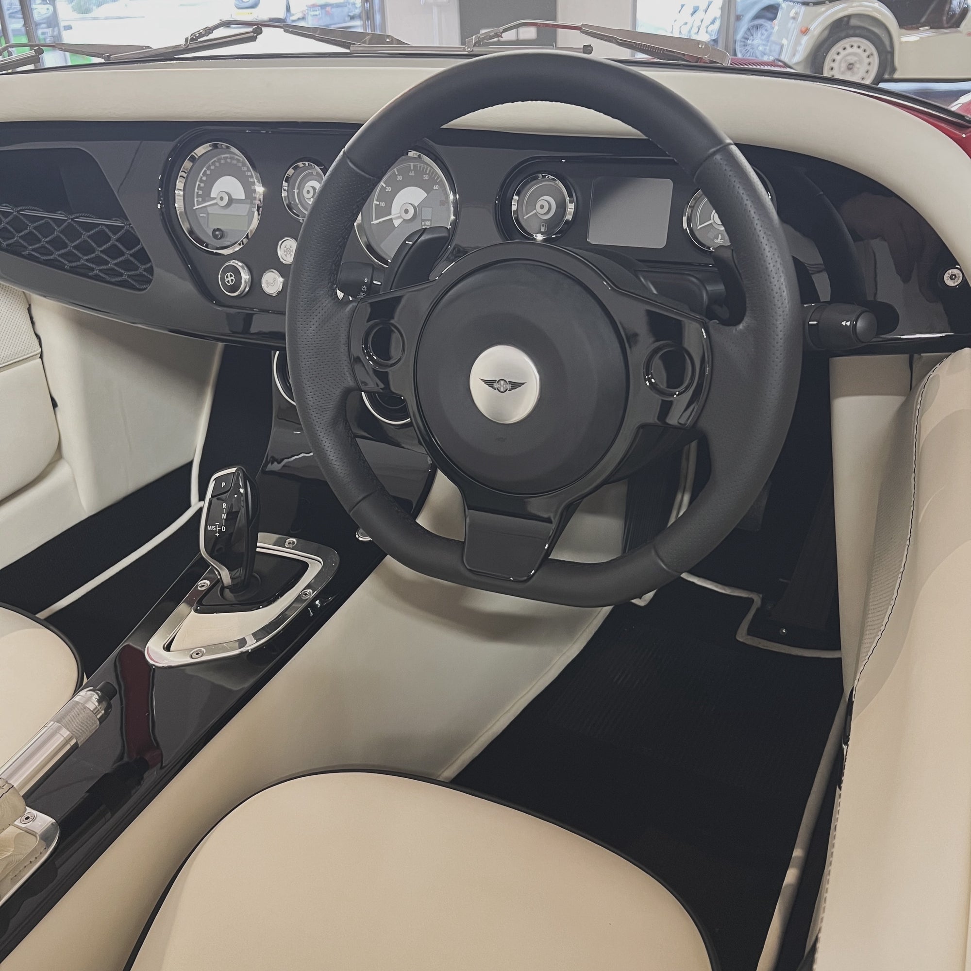 SOLD - Morgan Plus Four Auto - Morgan Sports Red