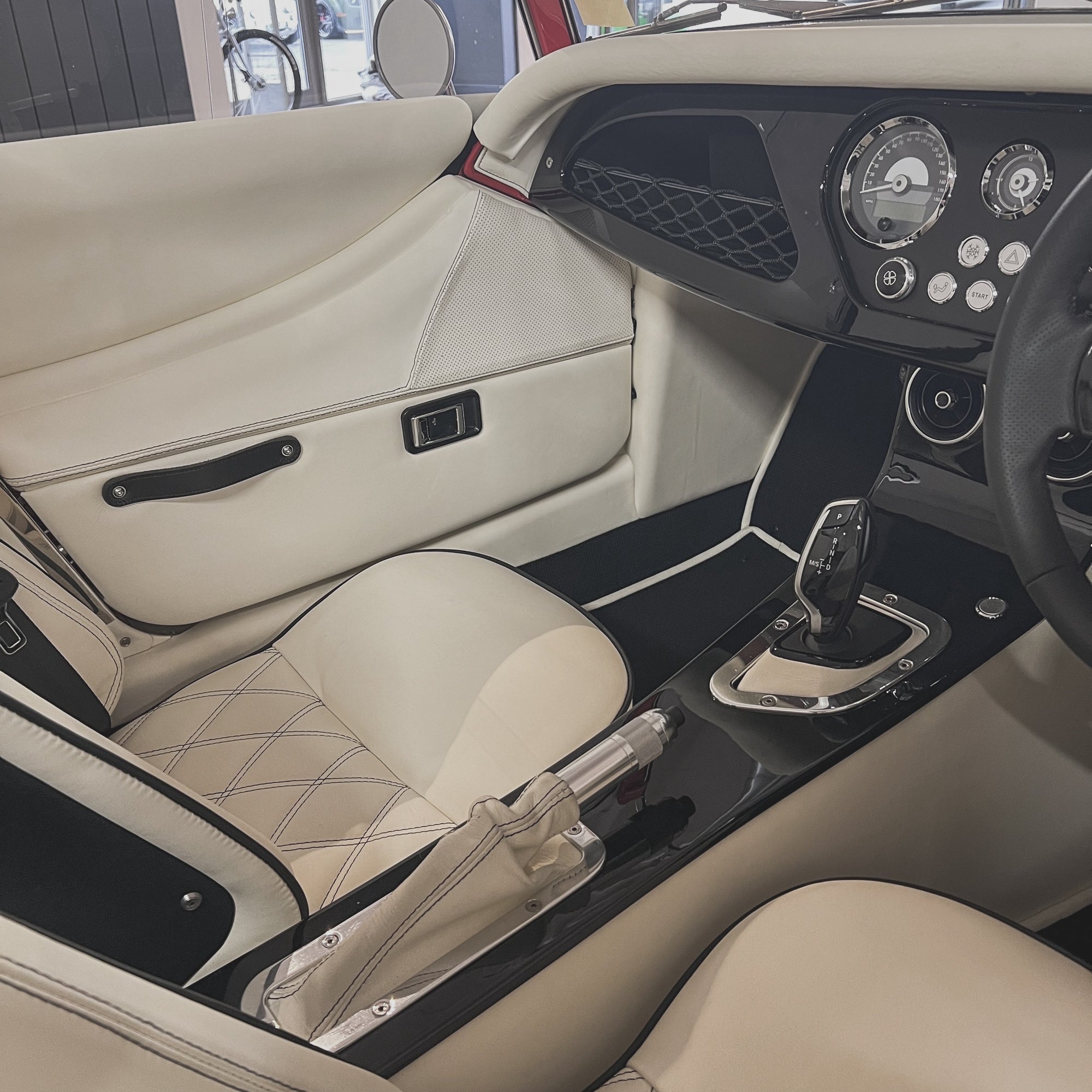 SOLD - Morgan Plus Four Auto - Morgan Sports Red