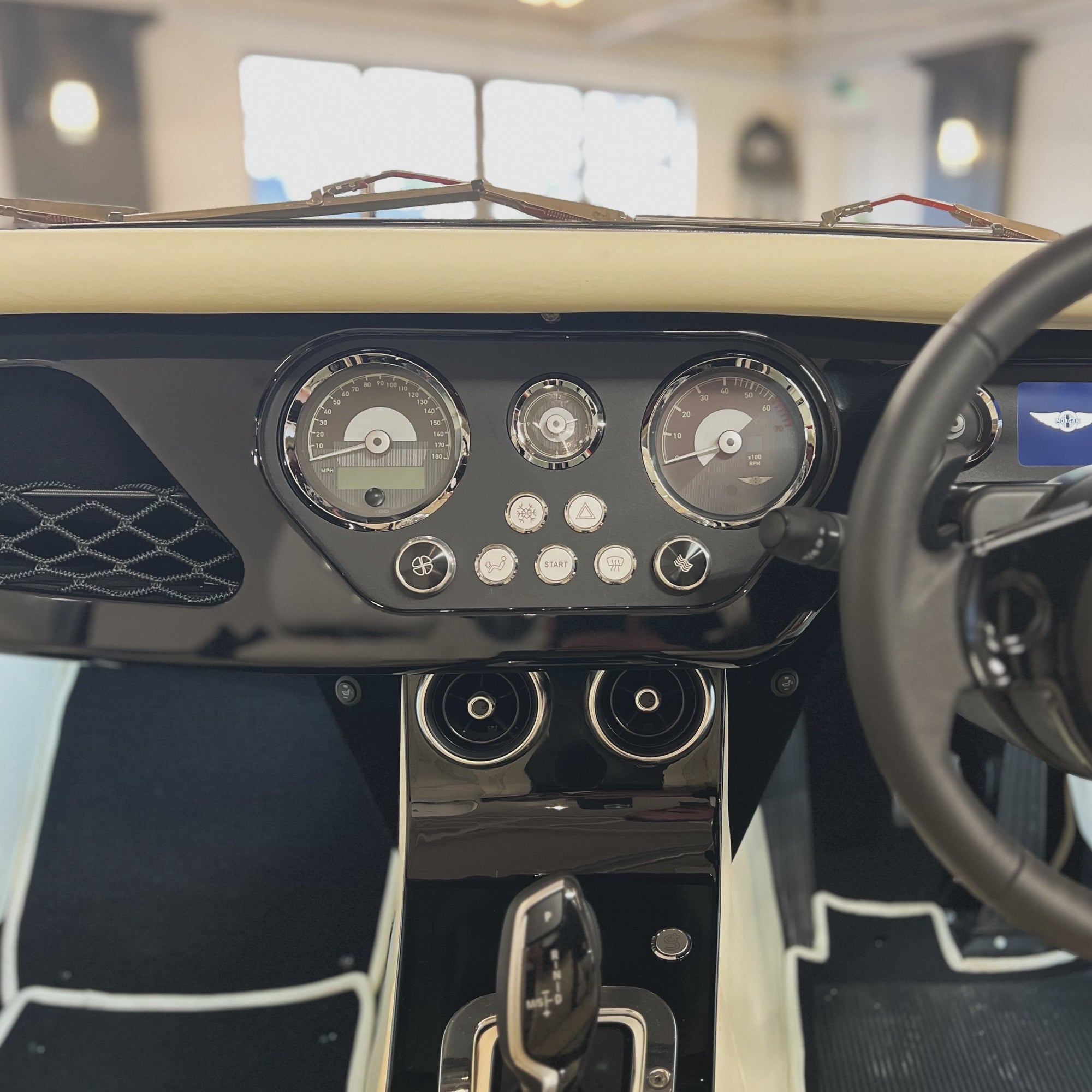 SOLD - Morgan Plus Four Auto - Morgan Sports Red