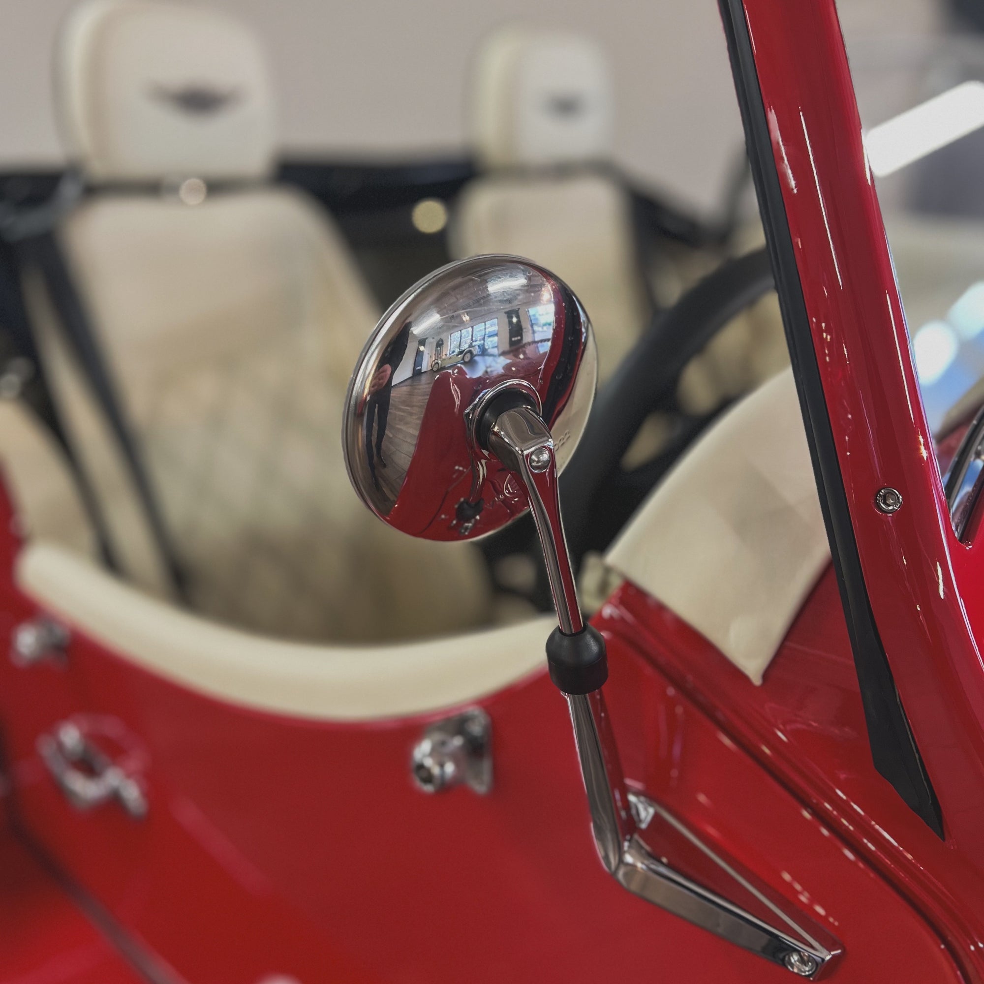 SOLD - Morgan Plus Four Auto - Morgan Sports Red