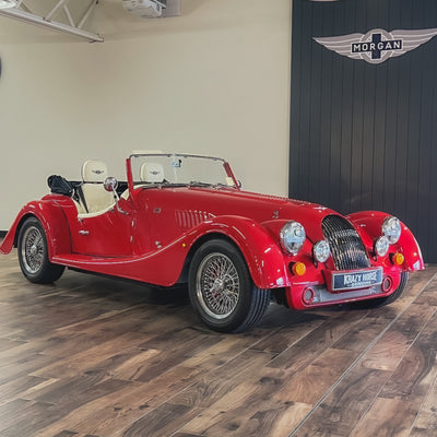 SOLD - Morgan Plus Four Auto - Morgan Sports Red