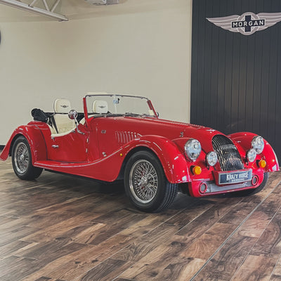SOLD - Morgan Plus Four Auto - Morgan Sports Red