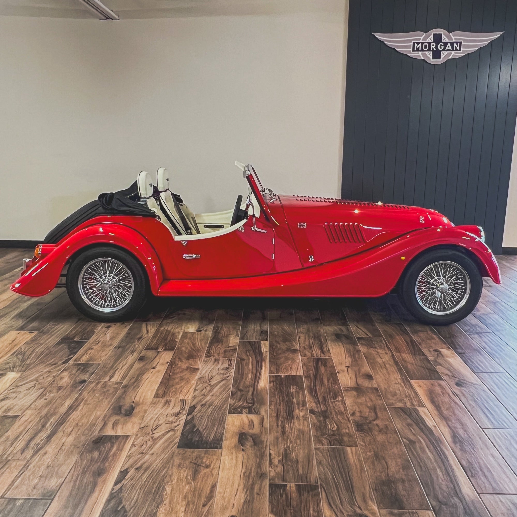 SOLD - Morgan Plus Four Auto - Morgan Sports Red