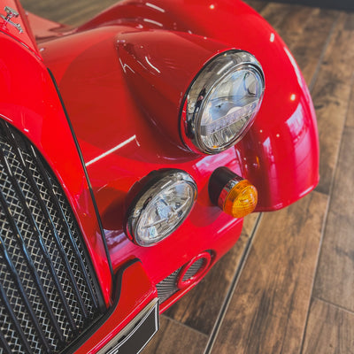 SOLD - Morgan Plus Four Auto - Morgan Sports Red