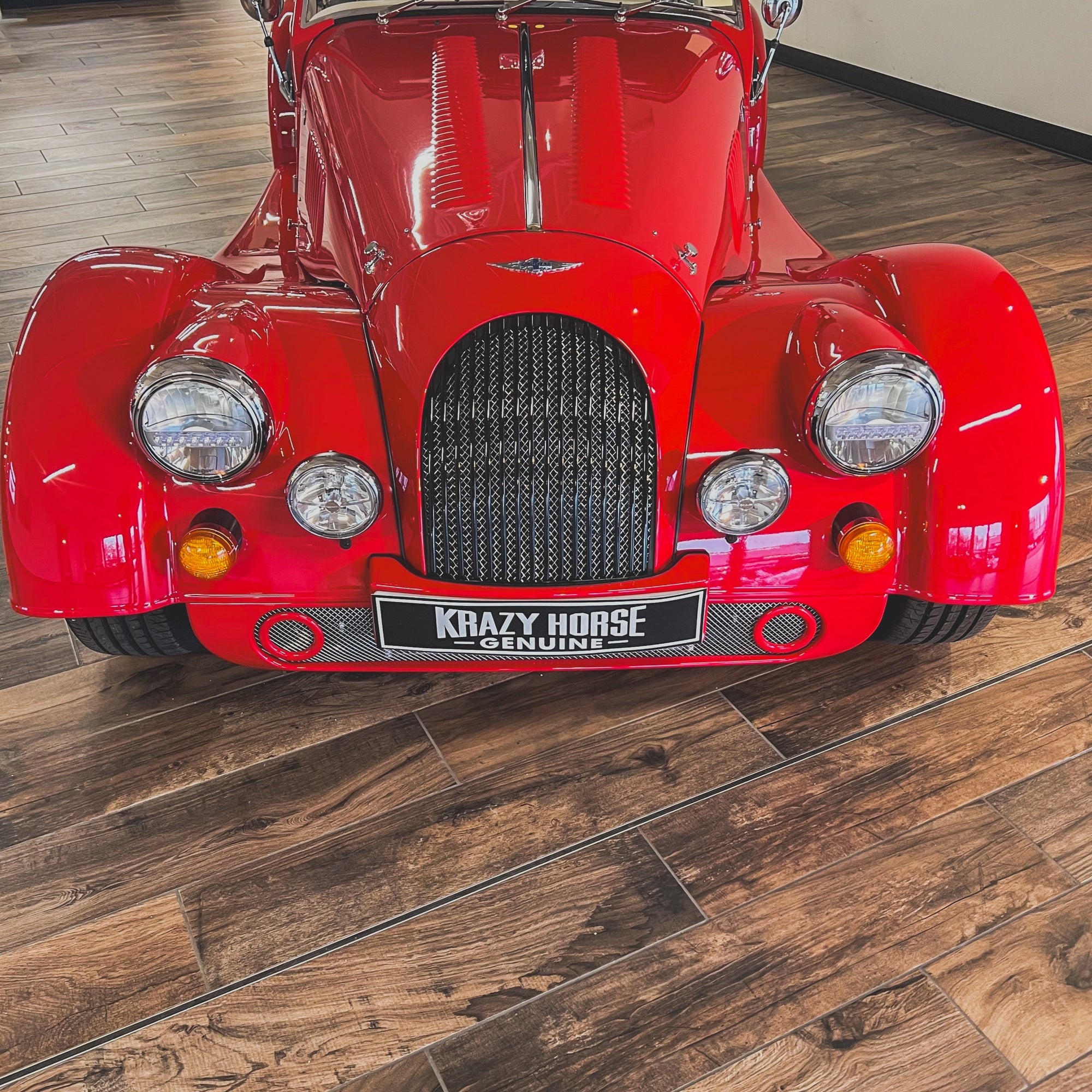 SOLD - Morgan Plus Four Auto - Morgan Sports Red