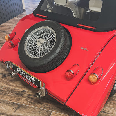 SOLD - Morgan Plus Four Auto - Morgan Sports Red