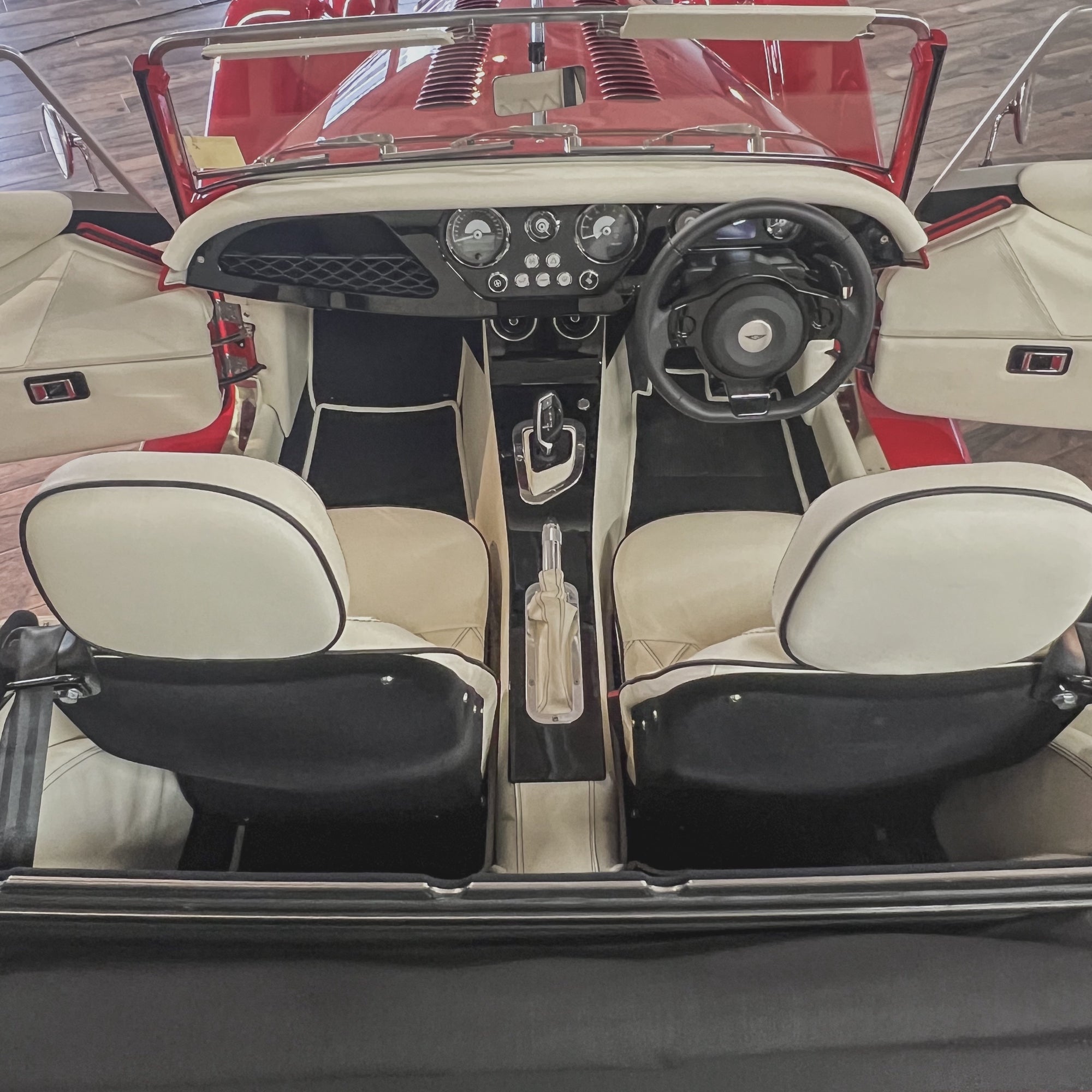 SOLD - Morgan Plus Four Auto - Morgan Sports Red