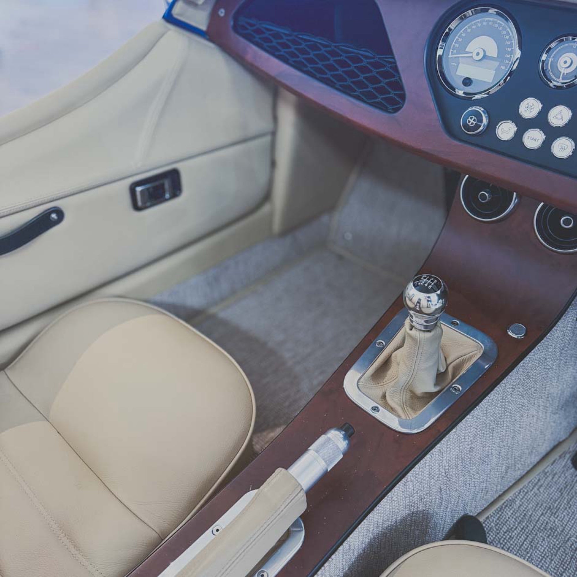 Morgan Plus Four - Lagoon Blue