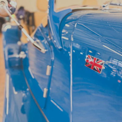 SOLD - Morgan Plus Four - Lagoon Blue